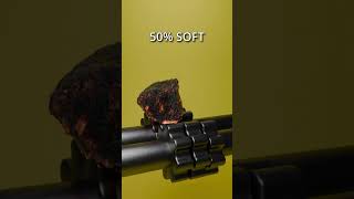 0% vs 100% Magma Cube Lava Softness Soft Body Simulation 3D #3d #blender  #shorts #lava #softbody
