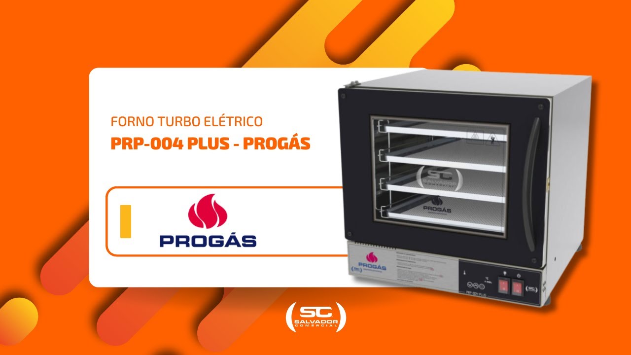 Guia completo para usar o Forno Progás PRP-004 Plus | SALVADOR COMERCIAL