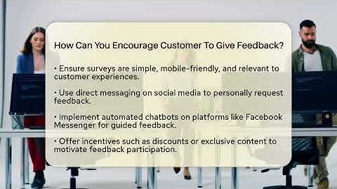 How Can You Encourage Customer To Give Feedback? - Everyday-Networking