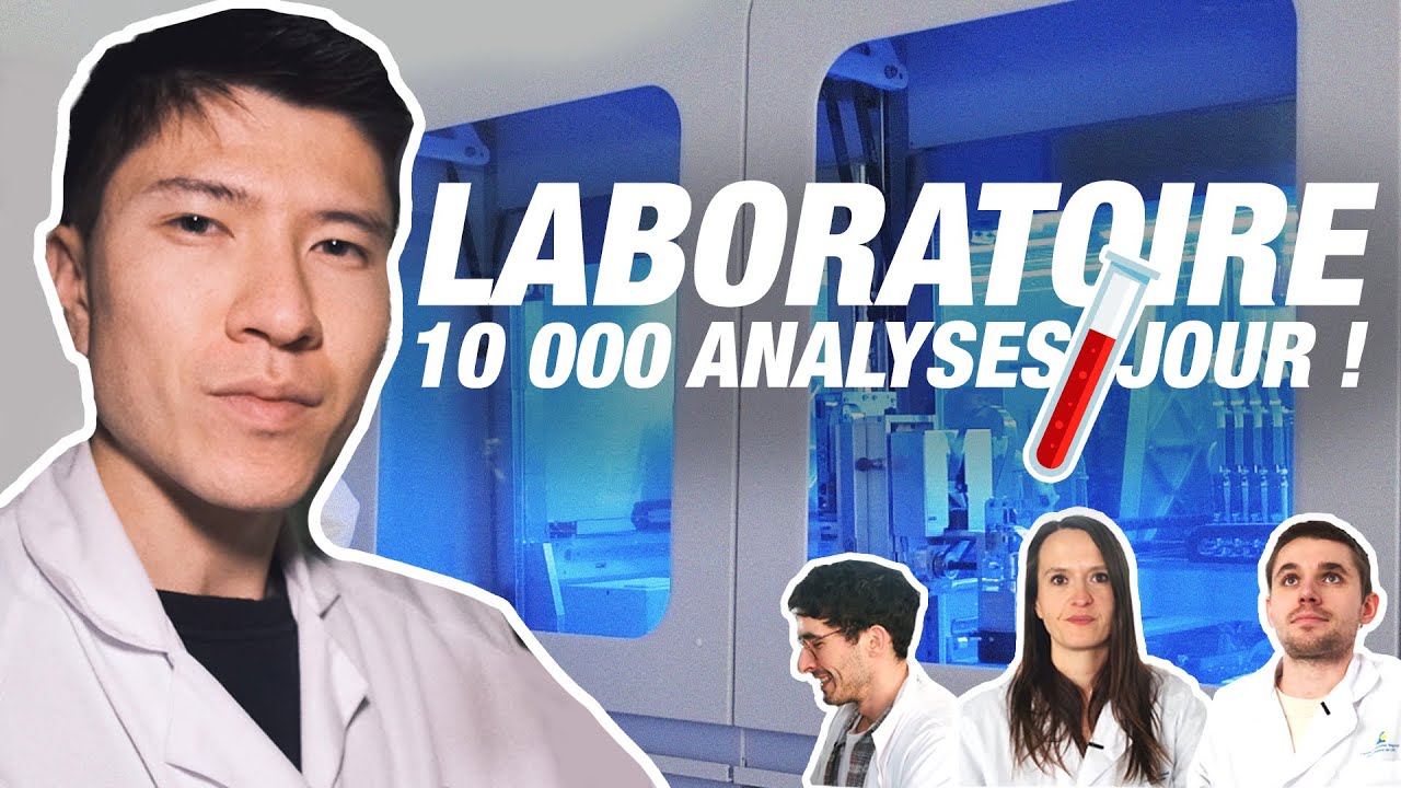 Je visite le LABO de l'HÔPITAL de LILLE ! 🧪 10 000 analyses/jour 🧬