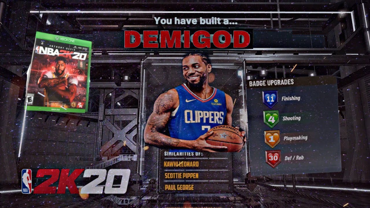 THE BEST LOCK SMALL FORWARD BUILD IN NBA 2K20! DEMIGOD BUILD! BEST SF BUILD! BEST BUILD 2K20!