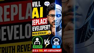 AI vs Developer 😱 Future kiska hai?#ai #developer #coding #chatgpt #programming #tech #shorts