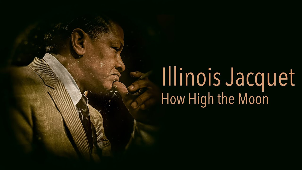 Illinois Jacquet - How High the Moon (1975 Vinyl LP How High the