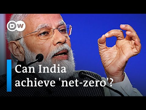 COP26: "By 2070 India will achieve the target of net-zero emissions," Modi says | DW News