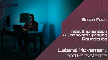 Sneak Peak - Website Enumeration and Password Spraying Roundcube