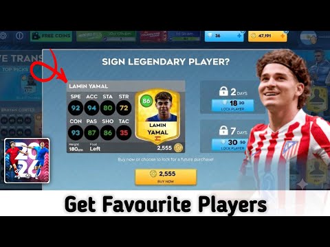 DLS 26 . How to Get Any Player You want in DLS 2026 . Get your Favorite Players in DLS 26  Trick