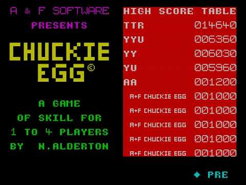 Chuckie Egg Enhanced(?) for ZX Spectrum WIP - YouTube