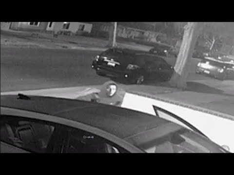 Car invasion, thieves caught on camera | Montebello CA - YouTube