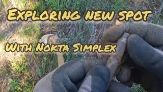 Exploring New Placer Workings  With Nokta Simplex Ultra 