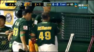 20120706 CPBL 張泰山兩分全壘打