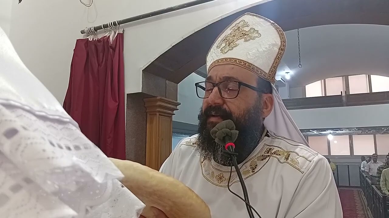 قداس أبونا القمص لوكاس دانيال ويشترك معه في الصلاة القمص فليمون أنيس والقس زوسيما وديع