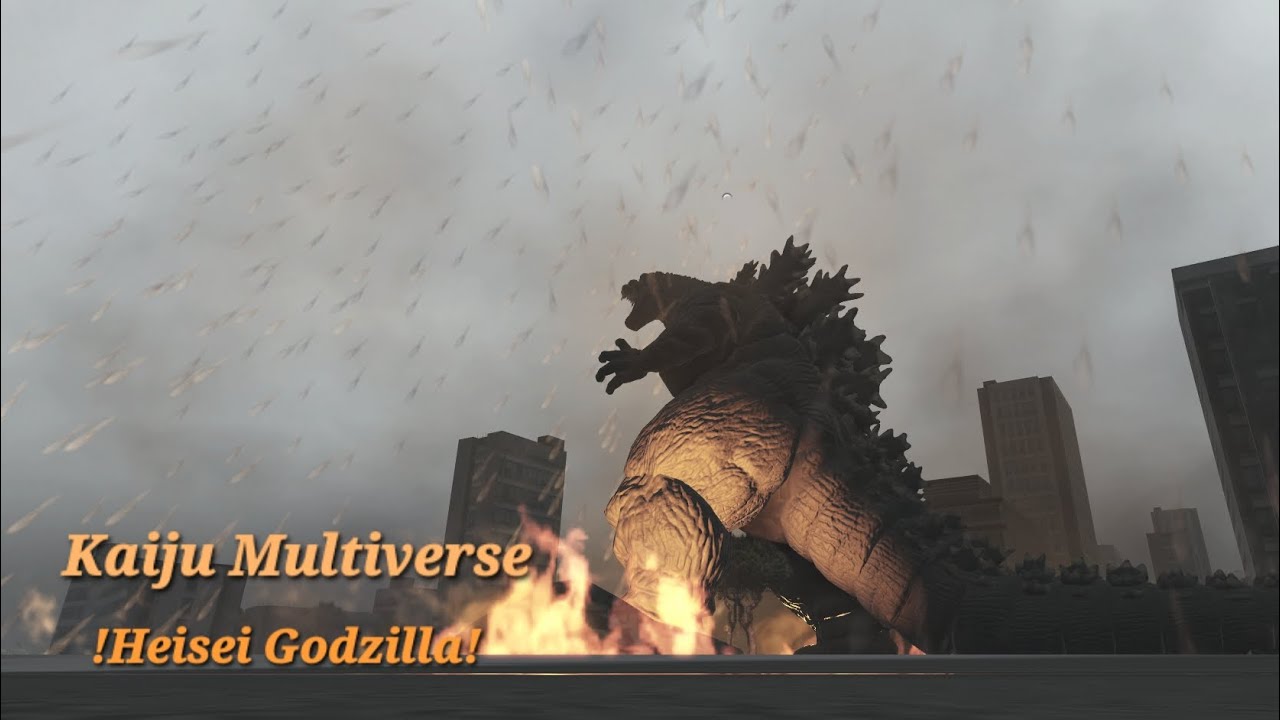 Heisei Godzilla is here! - (Kaiju Multiverse) 