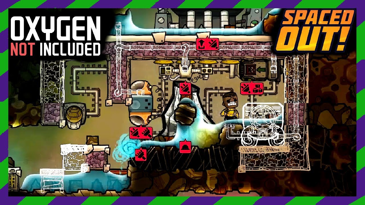 Oxygen Not Included - Turn The Volcano Into a Battery!