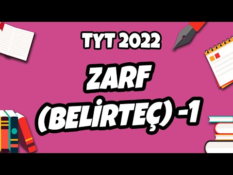 Zarf (Belirteç -1) | TYT Türkçe 2022 #hedefekoş