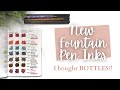 Fountain pen ink haul  i bought bottles  diamine ferris wheel press laban fountainpenink
