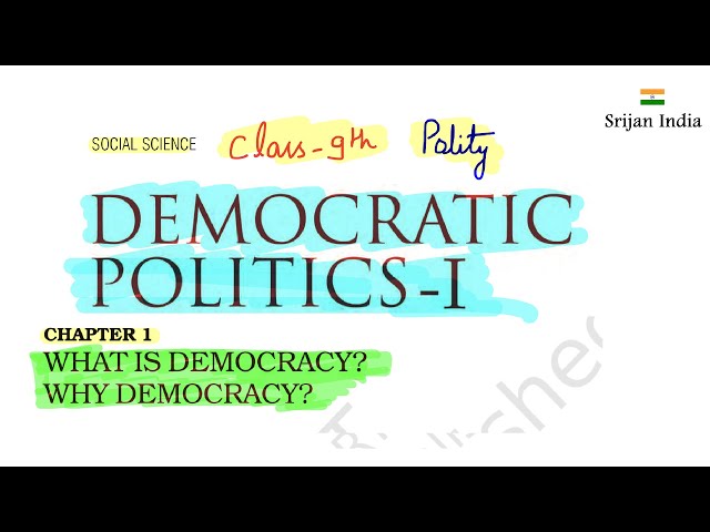 Chapter 1 | Polity | Class 9 | Srijan India class=