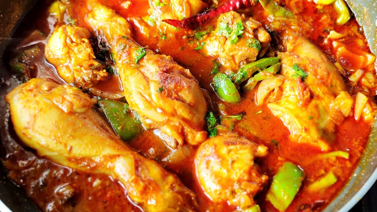 Kadai Chicken Recipe Kadai Chicken Dhaba Style Chicken Kadai