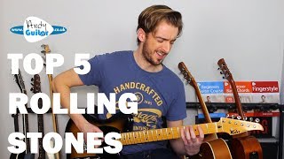 Top 5 Rolling Stones Guitar Riffs and Songs chords