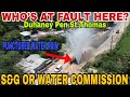 S&G WORKERS DIDNT KNOW ABOUT THIS PIPE NOR NWC//DUHANEY PEN ST.THOMAS SOUTHERN COASTAL HIGHWAY IP