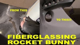 FIBERGLASSING ROCKET BUNNY KIT