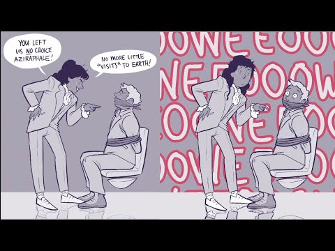 Good Omens Funny Comic Dubs!