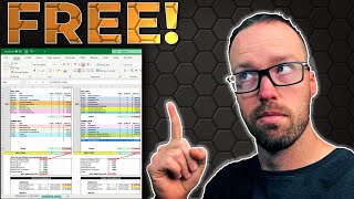 FREE Excel Tuition Spreadsheet for Students - Calculate Tuition Costs & Expenses While in School screenshot 1