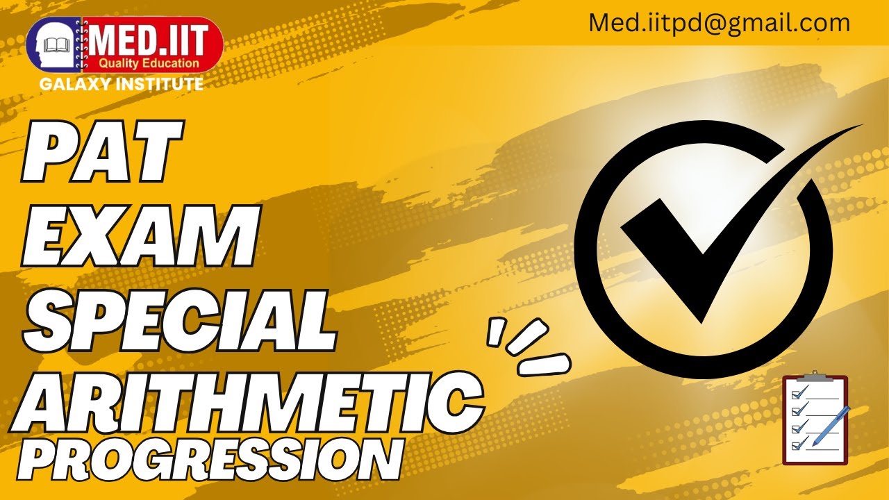 Arithmetic Progression for PAT Exam | Easy Tricks & Examples - YouTube
