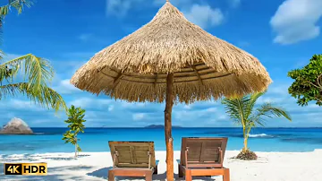 Hawaiian Beach Ambience | Tropical  Resort for Best Relaxation ASMR