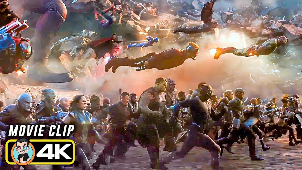 AVENGERS… ASSEMBLE! | Endgame Final Battle (4K)