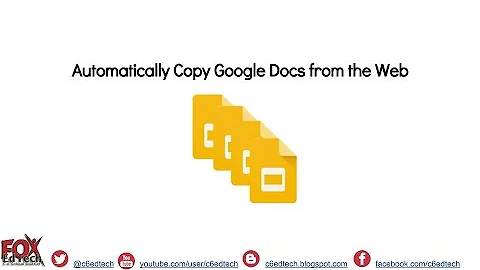 Force Copy a Google Doc