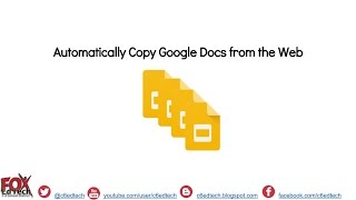Force Copy a Google Doc