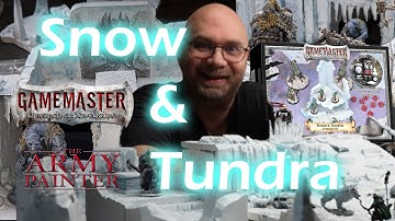 Building Snow & Tundra From The Army Painter GameMaster Kit