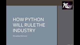 Webinar   How Python will Rule the CS Industry