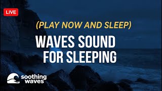 Peaceful Midnight Ocean Drift to Stop Overthinking and Help You Sleep – Wave Sound for Sleeping