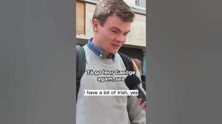 Can Irish People Speak Irish? #shorts