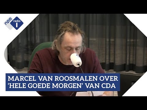 Volgens Marcel van Roosmalen denken 'ze bij het CDA dat we achterlijk zijn' | NPO Radio 1