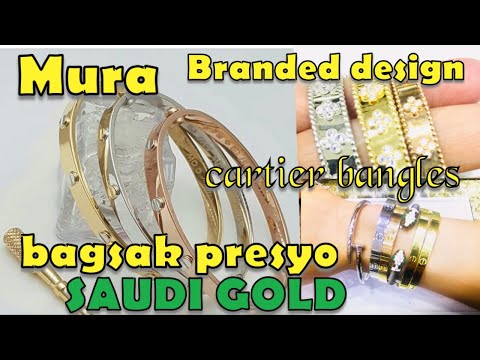 cartier bangle saudi gold