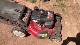 Such An Awesome Gas Lawn Mower Troy Bilt Gas Mower Review