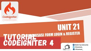 21 - Customisasi Form Login & Register di Library Myth Auth
