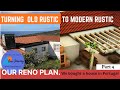 Reno plans - Turning old rustic to modern rustic - Part 4 of we bought a house in Portugal series