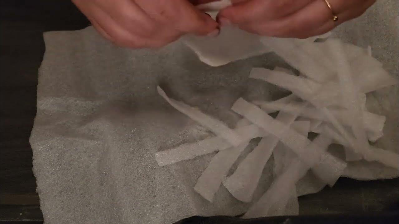 ASMR Foam Sheet Ripping and Tearing 🦢 YouTube