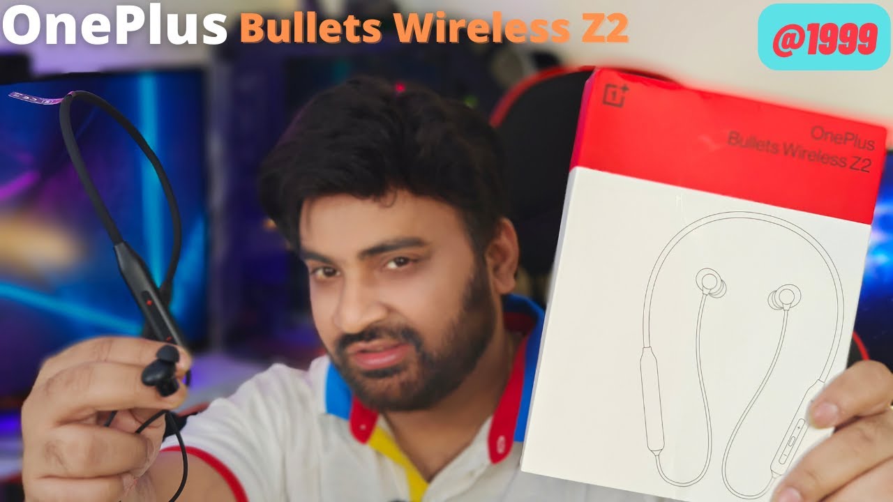OnePlus Bullets Wireless Z2 Unboxing & Smart Review Best Neckband