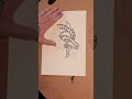 Lining out some tattoo flash