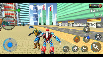 Scorpion Robot Transforming – Robot shooting games!PK GAMER