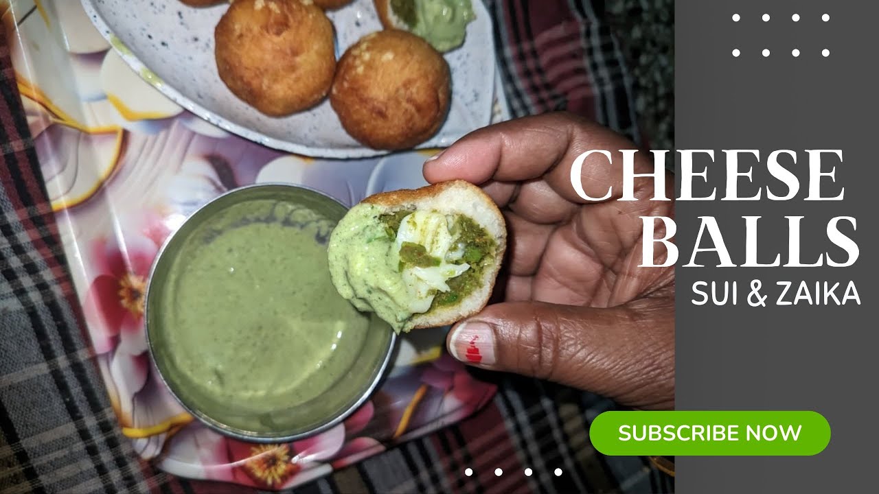 Crispy Cheese Balls with peas | चीज़ बॉल्स | Cheese Balls Recipe filled with the goodness of peas