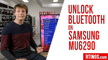 Unlocking Bluetooth on the Samsung MU6290 - RTINGS.com
