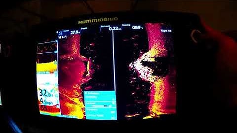 Humminbird Helix training using simulator mode