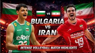 Bulgaria vs Iran Epic Volleyball Highlights | Men's VNL 2026
