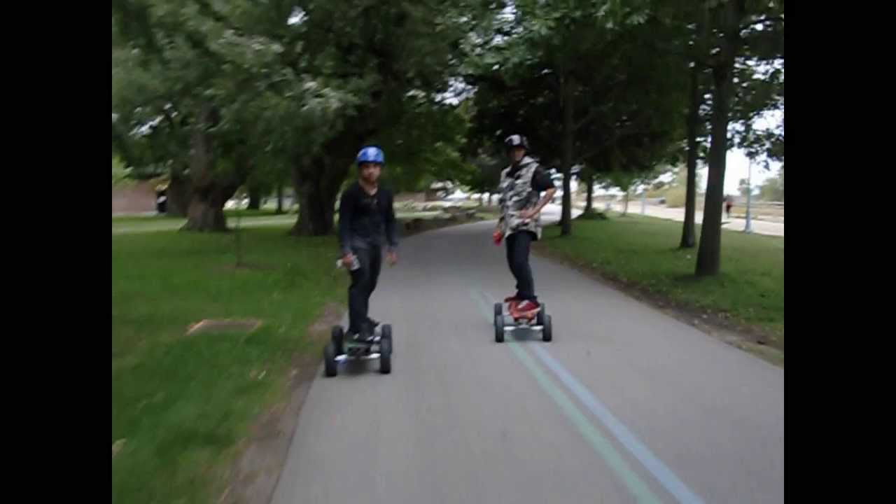 Skatetek Electric Skateboards Woodine Beach Canada) YouTube