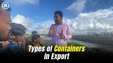 Types of Containers in Export | Container size and container loading capacity in Export Import